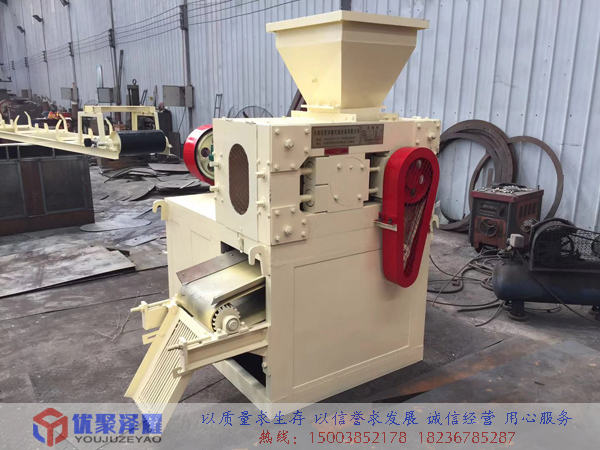 360壓球機在鐵精粉壓球生產中使用效果還不錯